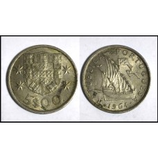 Portugal 5 Escudos 1964 (778) Portugal 5 Escudos 1964 (778)