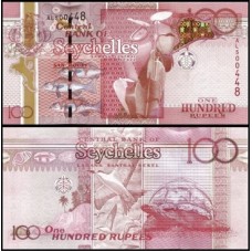 Seychelles Ilhas Seicheles P-44b Fe 100 Rupees 2013
