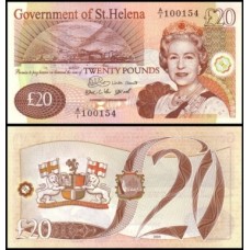 Saint Helena Santa Helena P-13a Fe 20 Pounds 2004 Rainha ♛