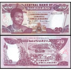 Swaziland Suazilândia P-30b Fe 20 Emalangeni 2004
