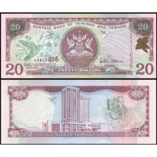 Trinidad & Tobago P-44a Fe 20 Dollars 2002