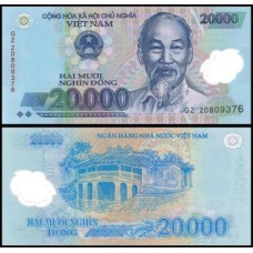 Viet Nam Vietnã P-120k Fe 20.000 Dông 2020 Ho Chi Minh Polímero