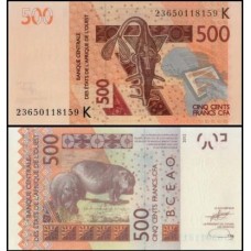 W A S Senegal P-719Kl Fe 500 Francs 2023
