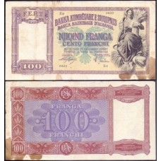 Albânia P-8 Mbc 100 Franga ND (1940) 
