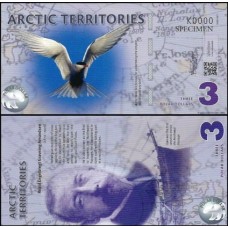 Arctic Territories Ártico 3 Polar 2011 Fe Spécimen Polímero Fantasia