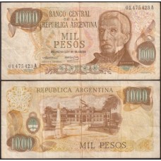 Argentina P-299a.1 Mbc 1.000 Pesos ND (1973)