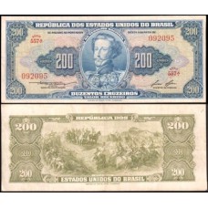 Brasil C-039 Sob 200 Cruzeiros 1958 D. Pedro I
