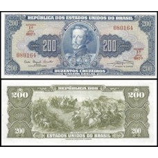 Brasil C-041 Fe 200 Cruzeiros 1961 D. Pedro I