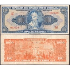 Brasil C-048 Mbc 1.000 Cruzeiros 1943 Pedro Álvares Cabral