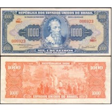 Brasil C-051 Sob 1.000 Cruzeiros 1955 Pedro Álvares Cabral