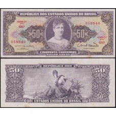 Brasil C-093 S/Fe 50 Cruzeiros 1963 Princesa Isabel