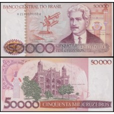 Brasil C-173 Fe 50.000 Cruzeiros 1985 Oswaldo Cruz