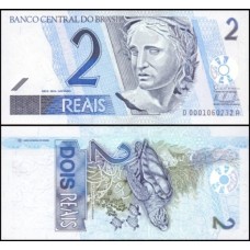 Brasil C-262 Fe 2 Reais 2009 Efígie da República 1ª Série
