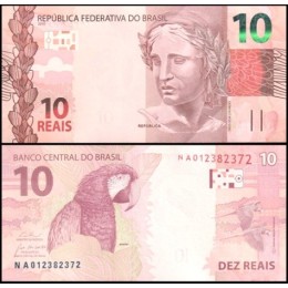 Brasil C-New Fe 10 Reais 2025 NA Efígie da República 