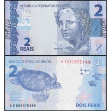 Brasil C-New Fe 2 Reais 2024 KE Efígie da República 
