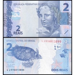 Brasil C-New Fe 2 Reais 2026 LJ Efígie da República 