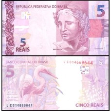 Brasil C-New Fe 5 Reais 2024 LC Efígie da República 