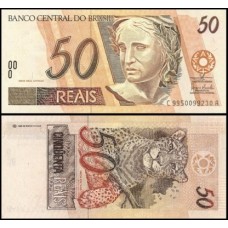 Brasil C-320 Fe 50 Reais 2006 Efígie da República