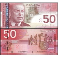 Canadá P-104a Fe 50 Dollars 2004 William King