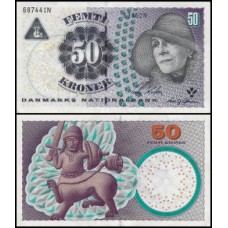 Denmark Dinamarca P-60c.2 Fe 50 Kroner 2006 Karen Christence