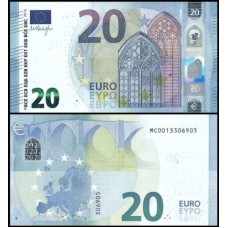 European Union P-22m Fe 20 Euros 2015 Portugal Híbrida 