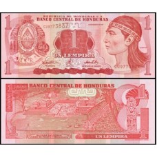 Honduras P-84b Fe 1 Lempira 2001
