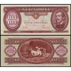 Hungary Hungria P-174c Fe 100 Forint 1995 Lajos Kossuth