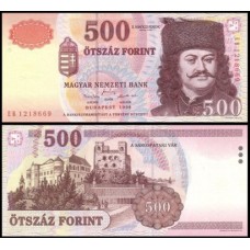 Hungary Hungria P-179a Fe 500 Forint 1998 Francisco II Rákóczi