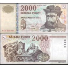Hungary Hungria P-181a Sob 2.000 Forint 1998 Gabriel Bethlen