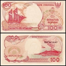 Indonésia P-127h Fe 100 Rupiah 1992/2000