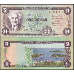 Jamaica P-Cs3a Fe 1 Dollar 1978 Jamaica P-Cs3a Fe 1 Dollar 1978