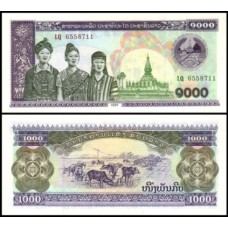 Lao Laos P-32Aa Fe 1.000 Kip 1998