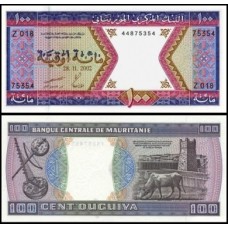 Mauritânia P-4k Fe 100 Ouguyia 2002