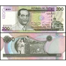Philippines Filipinas P-195a.1 Fe 200 Piso 2002 Philippines Filipinas P-195a.1 Fe 200 Piso 2002