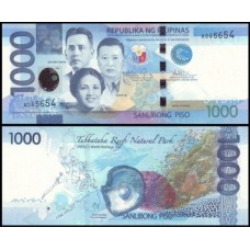 Philippines Filipinas P-211a.1 Fe 1.000 Piso 2010