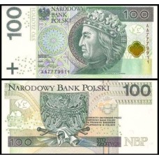 Poland Polônia P-186a Fe 100 Zlotych 2012/2014 Ladislau II 