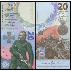 Poland Polônia P-194a Fe 20 Zlotych 2020 Comemorativa C/Folder