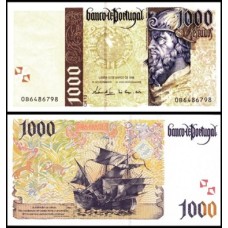 Portugal P-188c.2 Fe 1.000 Escudos 1998 Pedro Álvares Cabral 