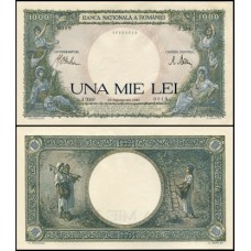 Romania Romênia P-52a.1 Fe 1.000 Lei 1941