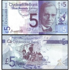 Scotland Escócia P-229Ia Fe 20 Pounds 2009 Alexander Fleming