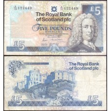 Scotland Escócia P-347a.1 Mbc 5 Pounds 1987 Lord Ilay