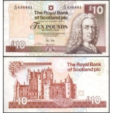 Scotland Escócia P-353c Sob 10 Pounds 2010 Lord Ilay