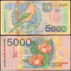 Suriname P-152 Bc 5.000 Gulden 2000