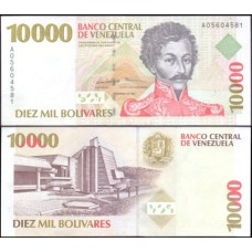 Venezuela P-81 Sob 10.000 Bolívares 1998 Simón Bolívar