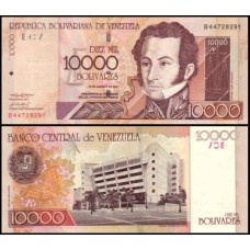 Venezuela P-85b Fe 10.000 Bolívares 2001 Antonio José de Sucre