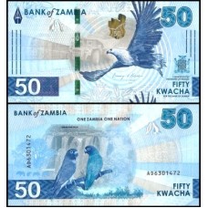 Zâmbia P-64a Fe 50 Kwacha 2024